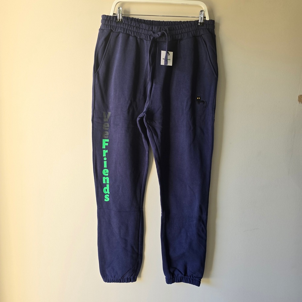 VeeFriends Navy Blue Graphic Jogger Sweatpants Mens XL‎ GaryVee NFT Merch